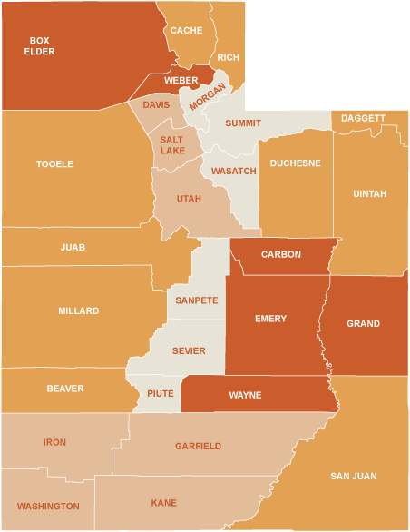 Explore Utah Regions