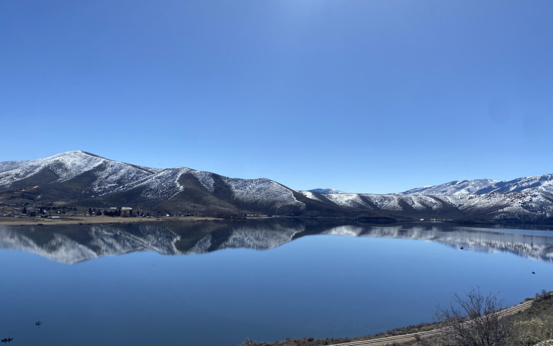 Paddle boarding at Deer Creek: Wallsburg Day Use 