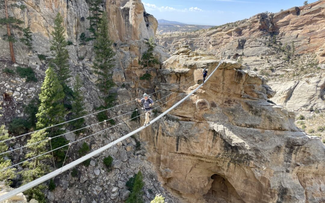 Exploring the Ashley Gorge Via Ferrata